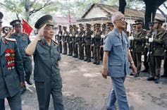Le général Vo Nguyen Giap
